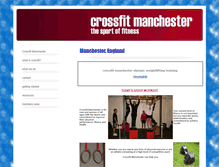 Tablet Screenshot of crossfitmanchester.com